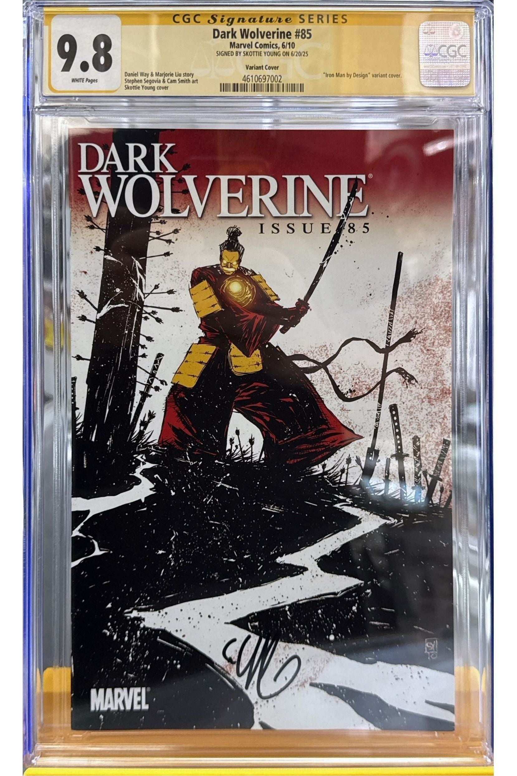 DARK WOLVERINE #85 | RARE SIGNED SKOTTIE YOUNG CGC 9.8 – Bird City