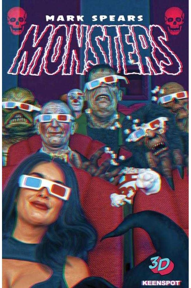 mark spears monsters Mark Spears Monsters #9 Cover D Mark Spears Monsters Matinee 3 D Variant