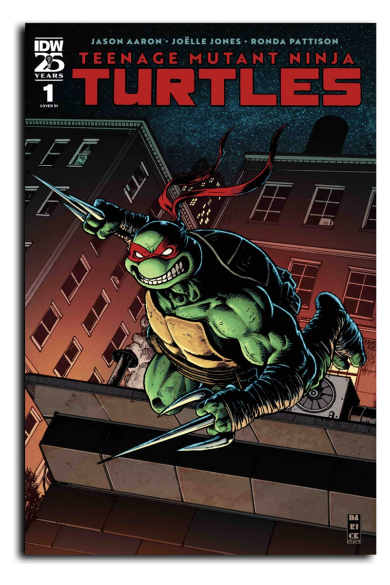 TEENAGE MUTANT NINJA TURTLES #1 | (CA) DARICK ROVERSTON 1:50