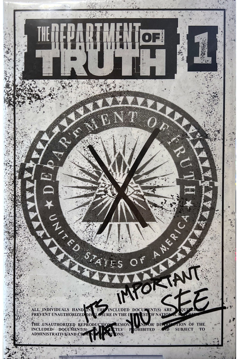 DEPARTMENT OF TRUTH #1  | (CA) BOOTLEG EDITION |NYCC EXCLUSIVE