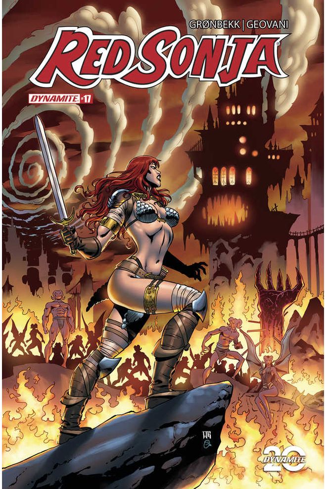 Red Sonja 2023 #17 Cover D Geovani