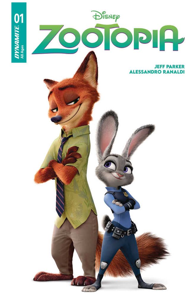 Zootopia #1 Cover E Movie Characters