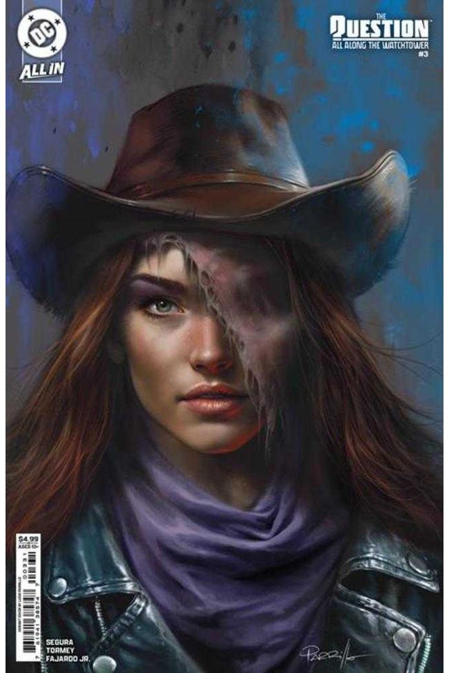 Question All Along The Watchtower #3 (Of 6) Cover C Lucio Parrillo Card Stock Variant