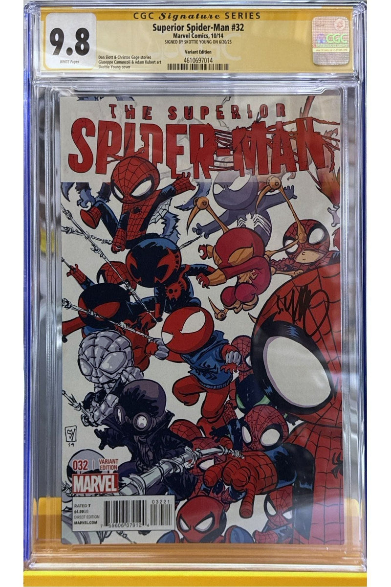 SUPERIOR SPIDER-MAN #32 | SIGNED SKOTTIE YOUNG CGC 9.8