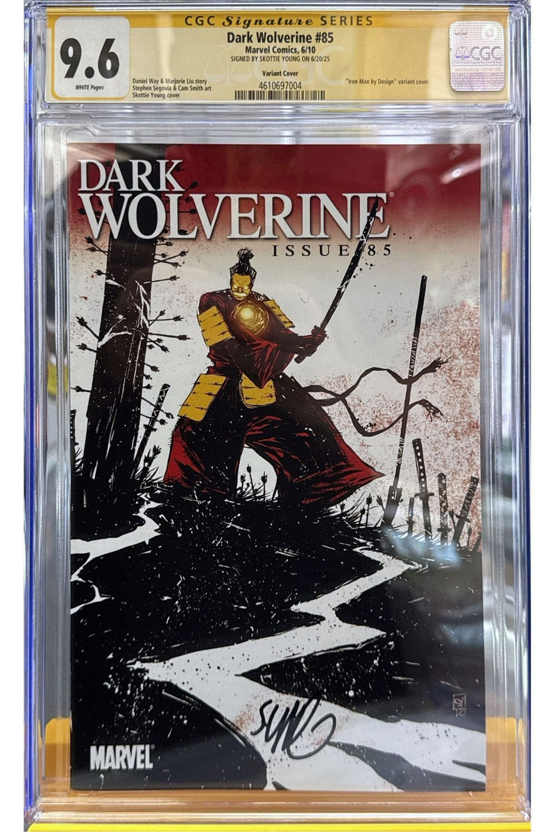 DARK WOLVERINE #85 | RARE SIGNED SKOTTIE YOUNG CGC 9.6