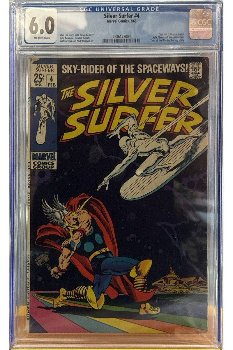 SILVER SURFER #4 | REINMAN & BUSCEMA COVER CGC 6.0