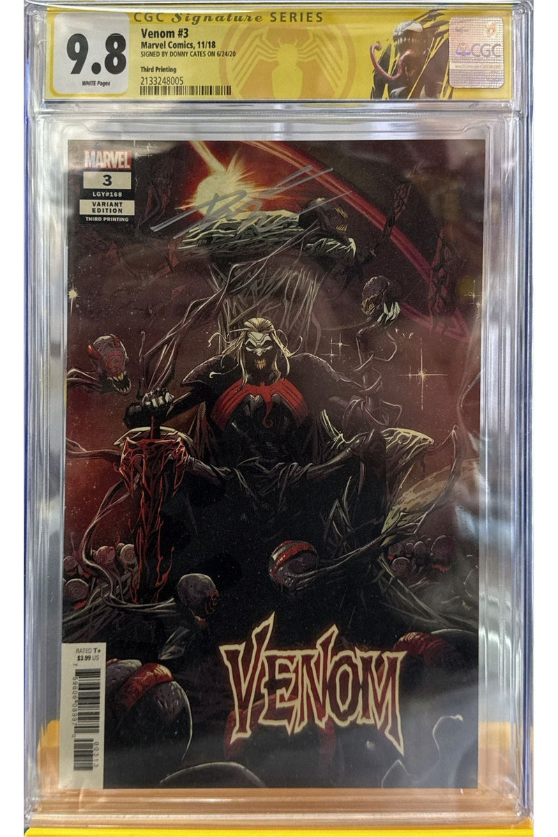 VENOM #3 | SIGNED BY DONNY CATES CGC 9.8