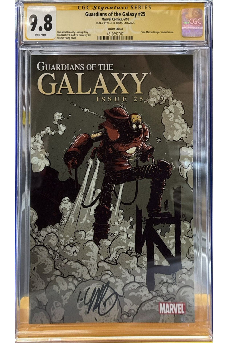 GUARDIANS OF THE GALAXY #25| RARE SKOTTIE YOUNG SIGNED CGC 9.8
