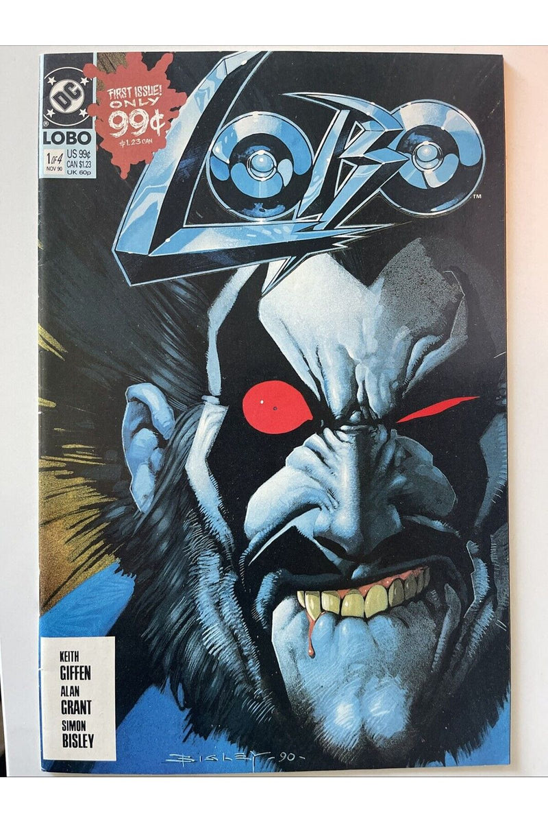 LOBO #1 VOLUME 1 DC COMICS 1990 FIRST SOLO COPPER AGE KEITH GIFFEN Jason Mamoa