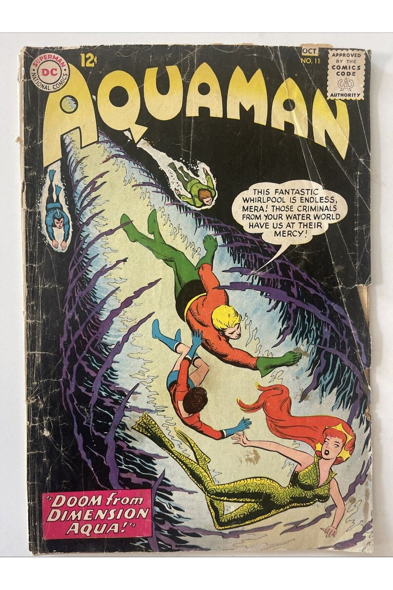 Aquaman #11 (DC Comics October 1963) 1st Appearance of Mera