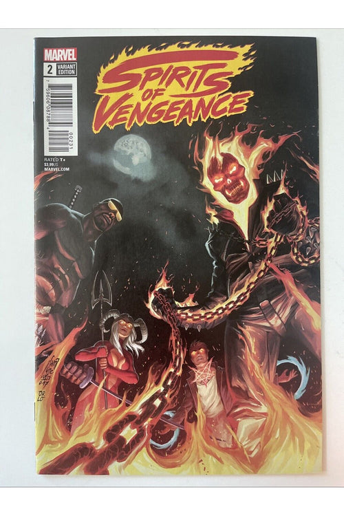 Spirits of Vengeance #2 Marvel 2018 1:25 Incentive Camuncoli Variant Rare HTF