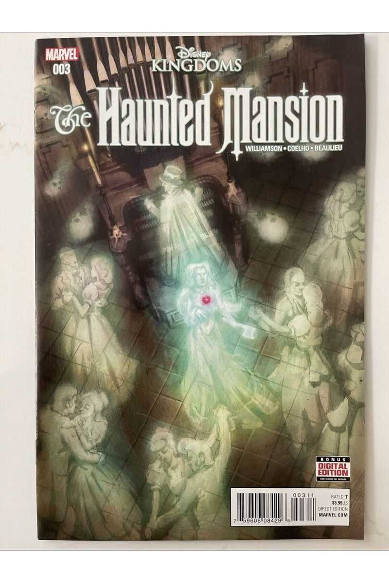 HAUNTED MANSION #3  PART 3 FIRST PRINTING DISNEY KINGDOMS MARVEL Comics 2016 HTF