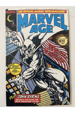 Rare Marvel Age 74 KEY Moon Knight cover by Sal Velluto John Byrne Avengers 1989