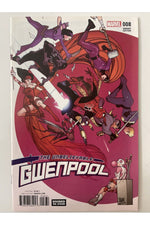 Rare Gwenpool Gwen Pool Volume Vol 1 No number 8 Variant “Divided we Stand” HTF