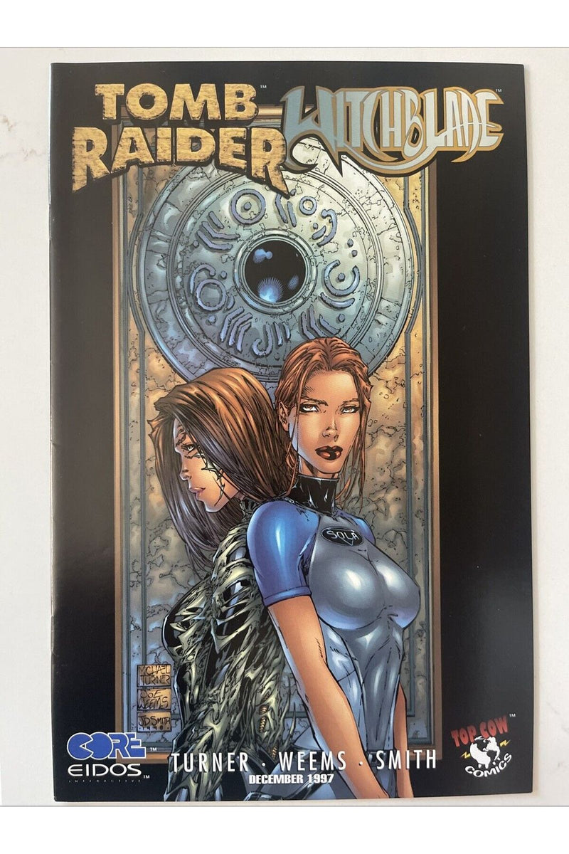 Tomb Raider / Witchblade #1 (NM) 1st Lara Croft 1997 Variant Rare HTF