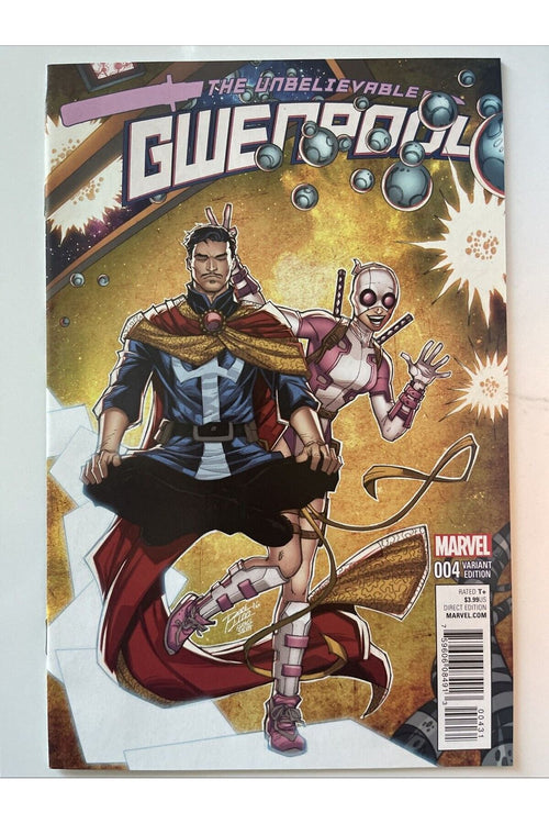 Unbelievable Gwenpool #4 Incentive 1:10 Variant (Marvel2016) Ron Lim Dr. Strange