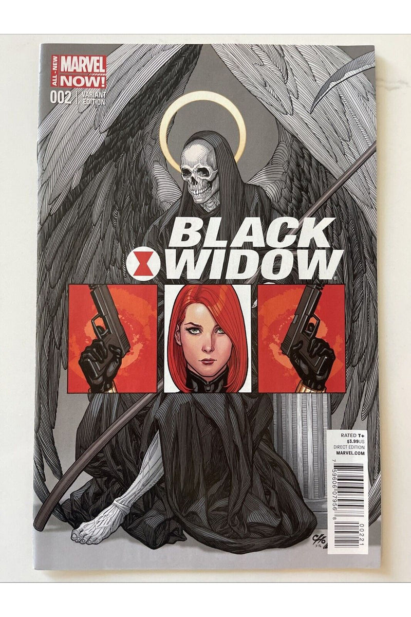 BLACK WIDOW #2 (2014) - SUPER RARE FRANK CHO 1:50 VARIANT NM HTF