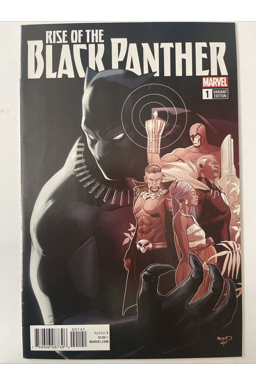 Rare RISE OF THE BLACK PANTHER #1 PAUL RENAUD 1:50 INCENTIVE VARIANT HTF