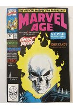 Marvel Age #87 (1986) 1st App Dan Ketch Key Issue Marvel Comics Mark Texiera HTF