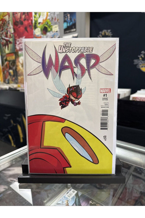 Marvel THE UNSTOPPABLE WASP (2017) #1 Skottie YOUNG Variant NM (9.4) Ships FREE!