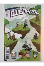 HTF Unbelievable Gwenpool 7 Variant 1:25 Scarce