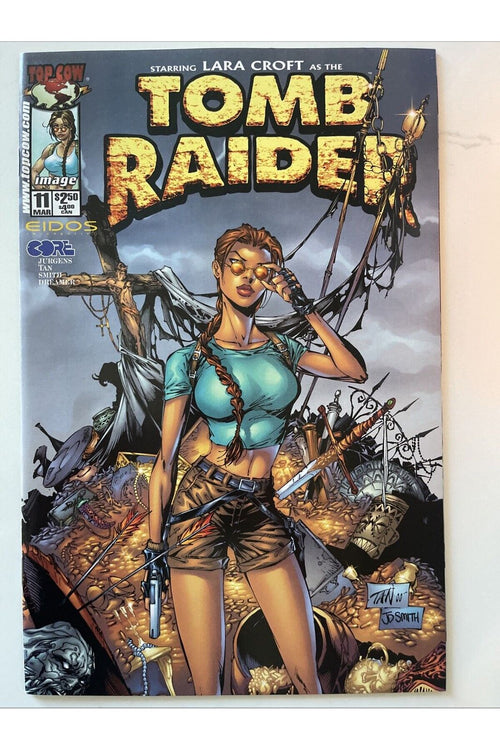 TOMB RAIDER #11 NEAR MINT UNREAD COPY 2001 SERIES 1 TOP COW