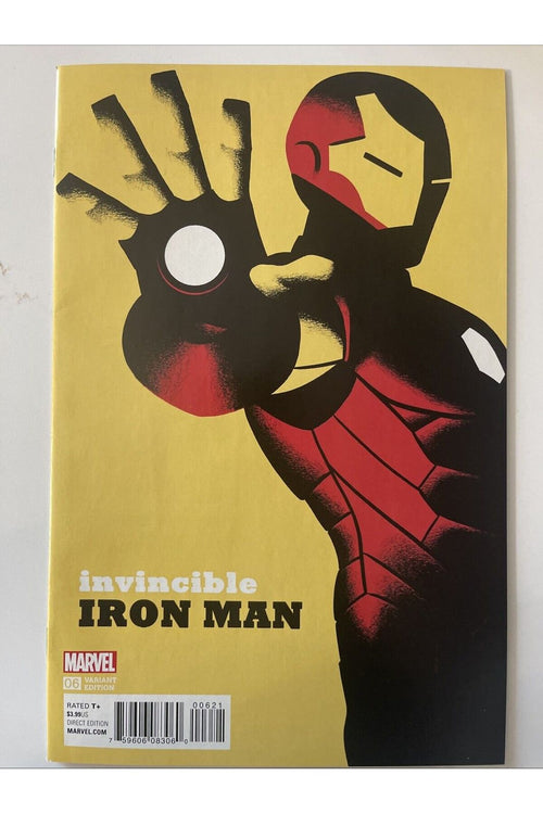 Rare INVINCIBLE IRON MAN #6 CHO 1:20 RETAILER INCENTIVE VARIANT - MARVEL HTF