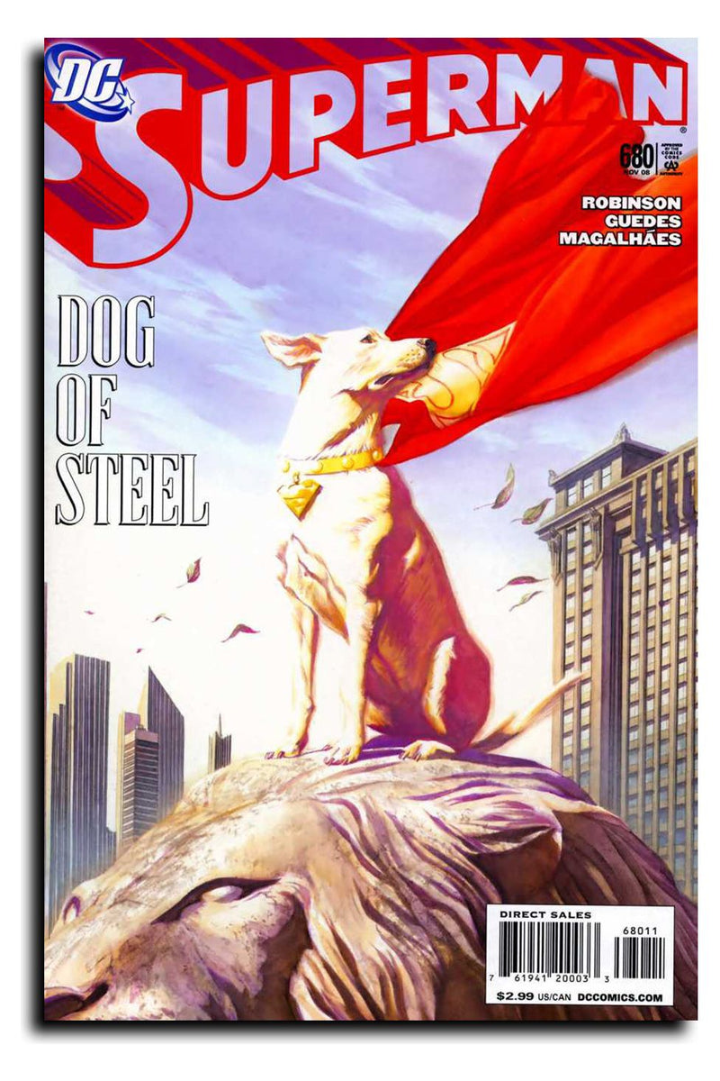 SUPERMAN #680 | (CA) ALEX ROSS | KRYPTO COVER ART