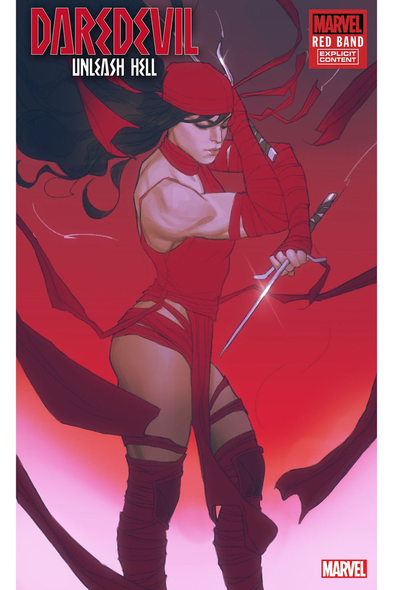 Daredevil: Unleash Hell - Red Band #1 Joshua Swaby Elektra Variant [Polybagged]