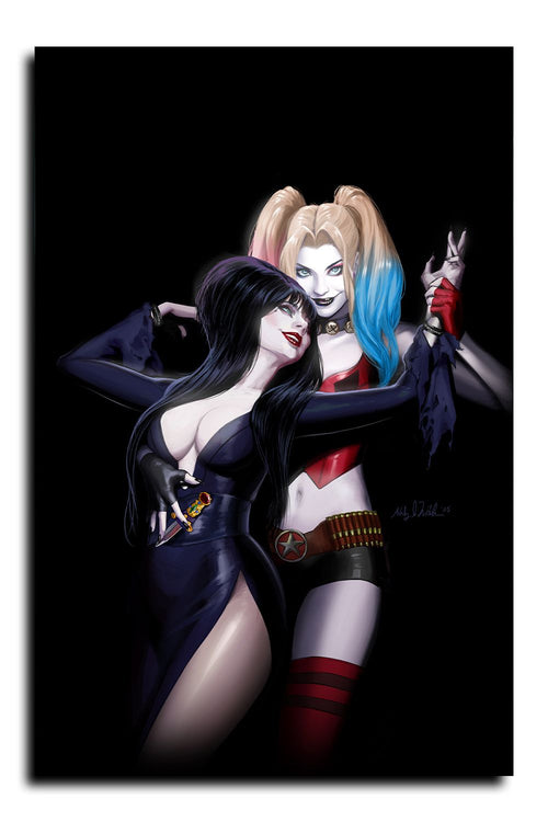 HARLEY QUINN X ELVIRA #1 | (CA) ASHLEY WITTER | PRE-ORDER