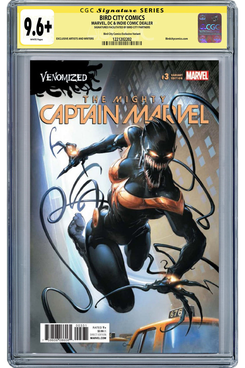 MIGHTY CAPTAIN MARVEL #3 | SIGNED BY CLAYTON CRAIN | VENOMIZED PRE-ORDER