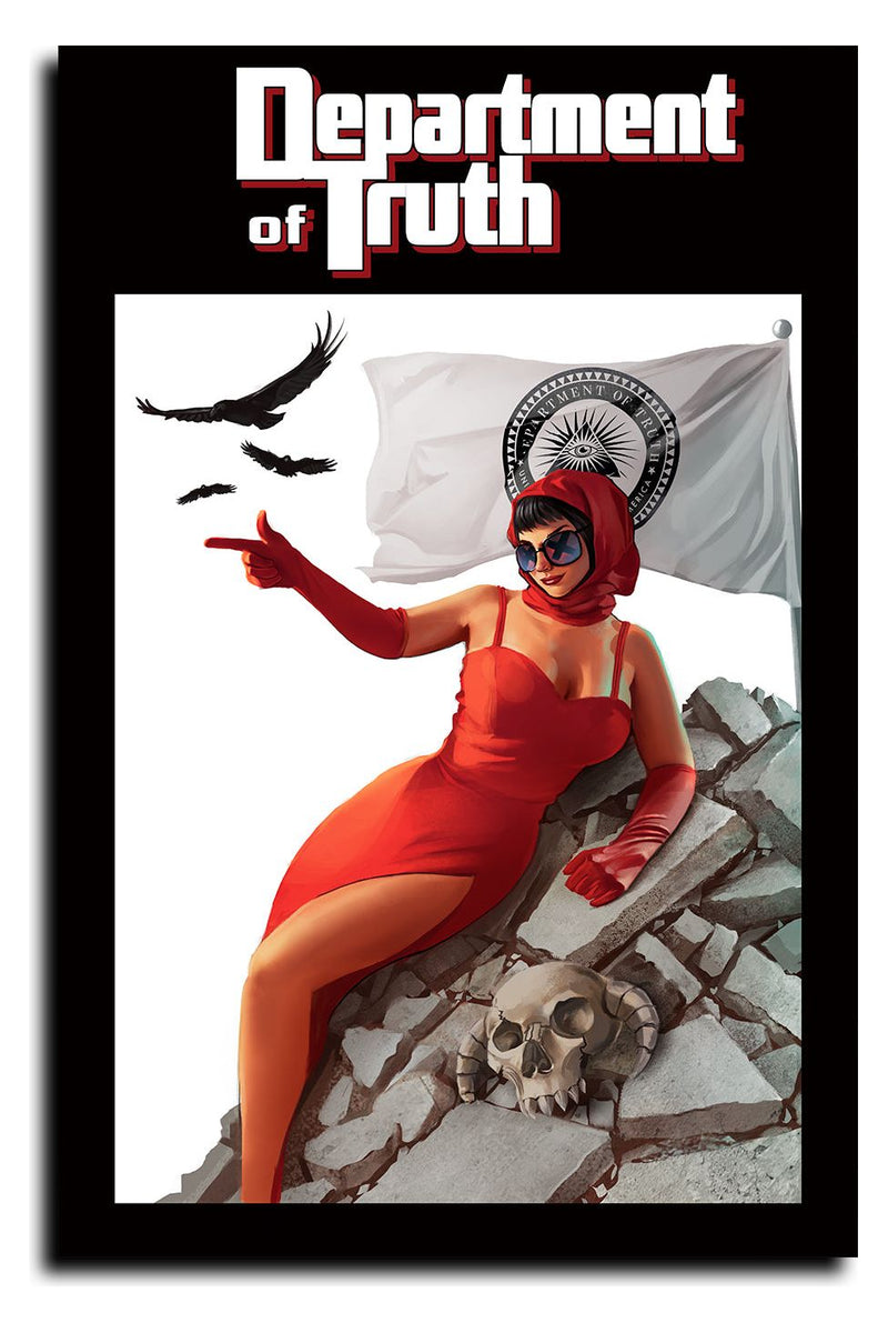 DEPARTMENT OF TRUTH #25 | (CA) ANNA MARCANO | DAVE STEVENS HOMAGE 9/11/24