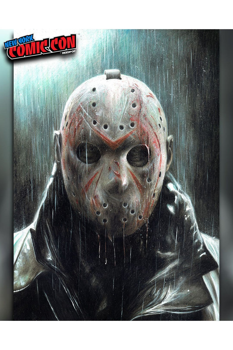 HISTORY OF HORROR JASON EMBOSSED NYCC