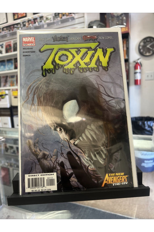 Toxin #1 Comic 2005 Marvel 1st Solo Series Spiderman Venom Carnage Esad Ribic